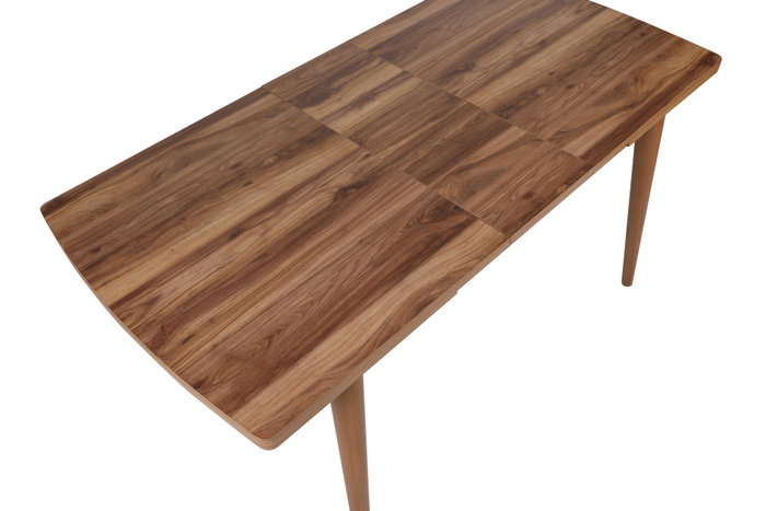 Hanah Home Inci 1141 Mesa de comedor extensible Nogal Hanah Home Inci 1141 Mesa de comedor extensible Nogal